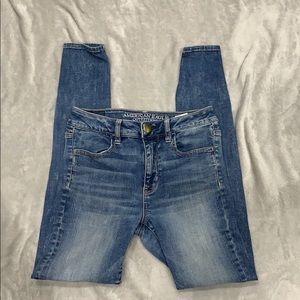 American Eagle High Rise Skinny Jeans